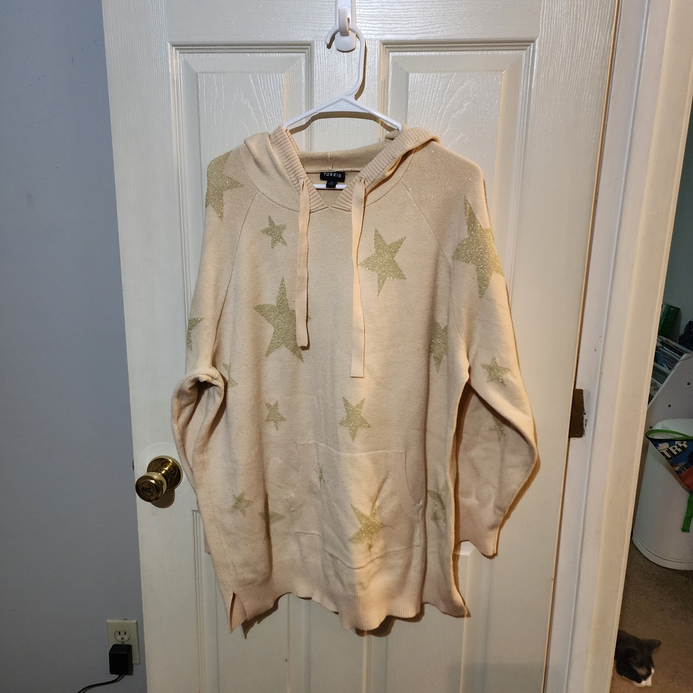 Torrid Tan Knit Pullover - Picture 2 of 4